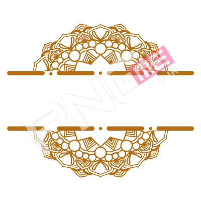 طرح اسلیمی طلایی